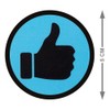 5 Thumbs Up Magnets - 2 Inch - Like Magnets