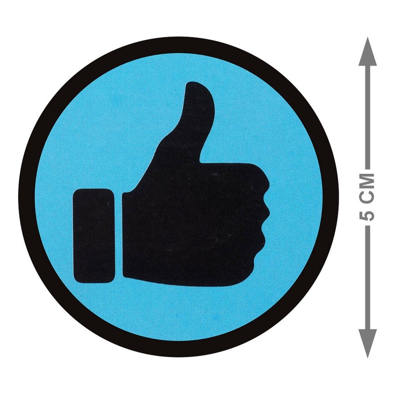 5 Thumbs Up Magnets - 2 Inch - Like Magnets