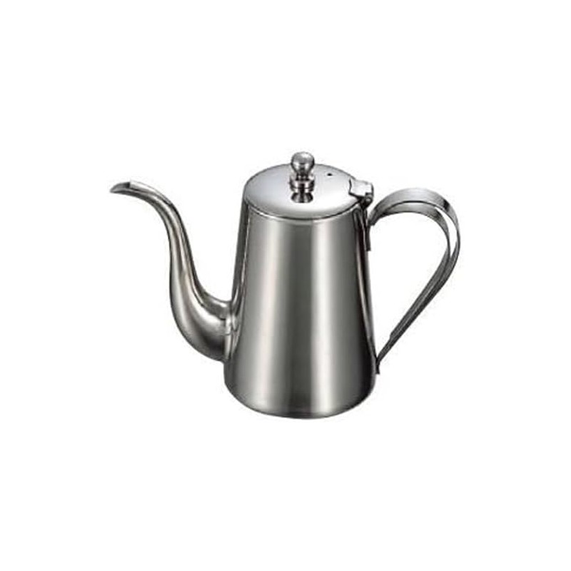 YUKIWA 18-8 K-Shaped Coffee Pot for 3 People