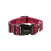Doodlebone Originals Pattern Dog Collar (Bright Leopard, 3 - 6)