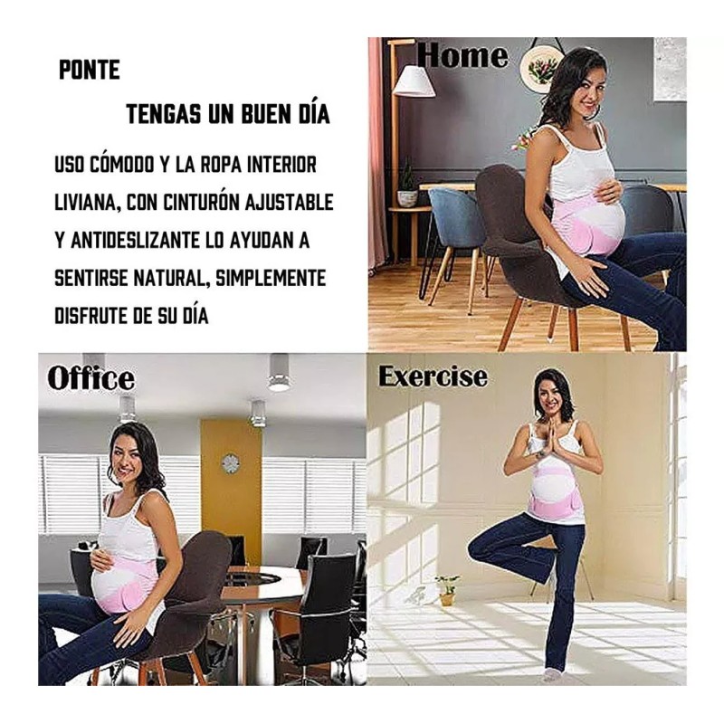 Buena Madre.mx Faja Embarazada Maternidad Soporte Embarazo
