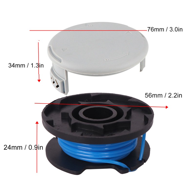 Trimmer Spool Line for RYOB Edger Spool String Trimmer Spool