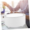 Levemolo Desktop Trash Can Simple Press Garbage Storage Bin for