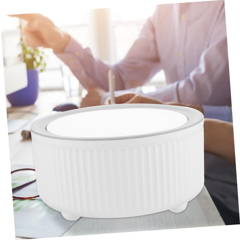 Levemolo Desktop Trash Can Simple Press Garbage Storage Bin for