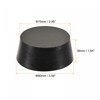 sourcing map Tapered Rubber Cap 75 mm to 90 mm