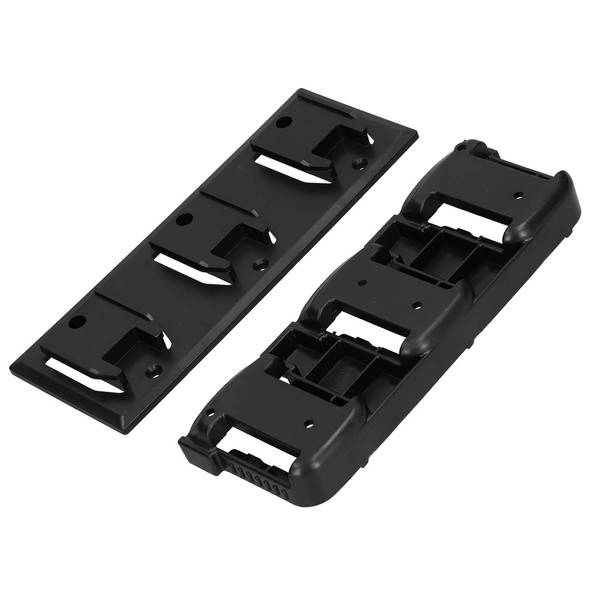 Power Tool Battery Holder Set 3 Hole Mount Ready Dock