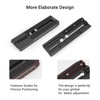 SMALLRIG Adaptador de placa de liberación rápida extendida para cámara