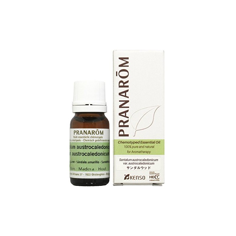 Sandalwood 0.3 fl oz (10 ml) ■Pranalom Essential Oil