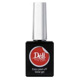 Deli Beauty Easy Peel-Off Base Gel, Transparent, 10ml, 1 Piece / 델리뷰티 이지 필오프 베이스젤, 투명, 10ml, 1개