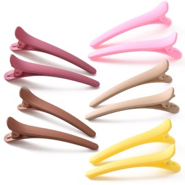 SCIOLTO Colorful Hair Clips, 5 Colors, Set of 10, Stylish, Cute, Hair Clips, Dakar, Hairpin, Women's, Children's (Type: D)