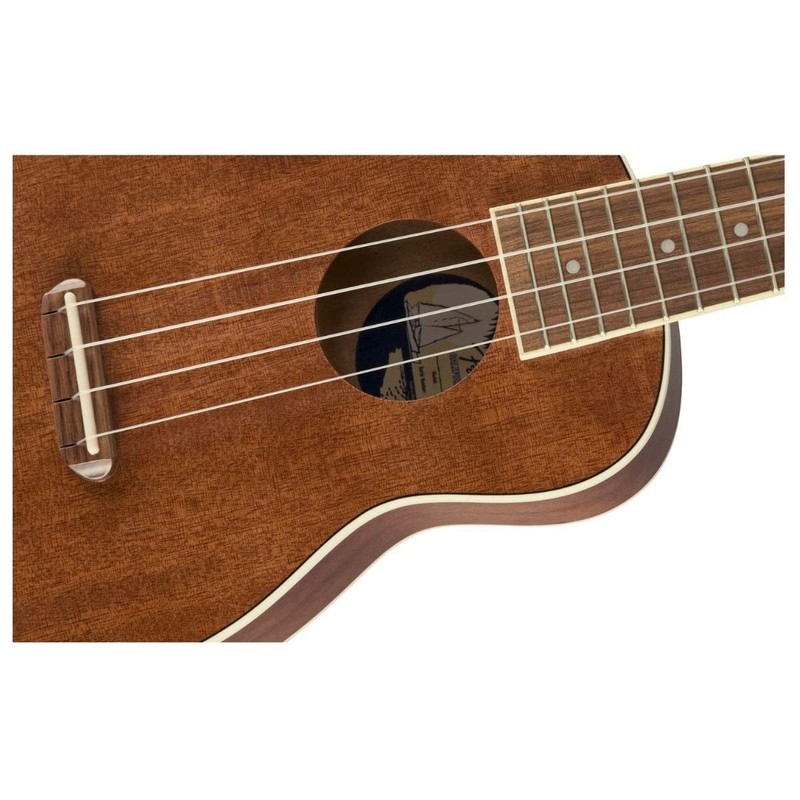 Fender Seaside Soprano Ukulele, Natural