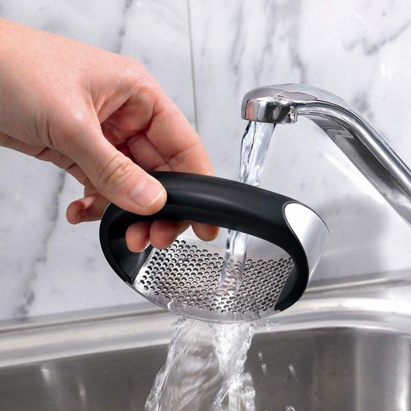 ESHOO Garlic Press Garlic Peeler Set Stainless Steel Professional Grade