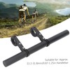 30cm Bike Handlebar Extension, Bicycle Handlebar Extender Light Lamp, Bike