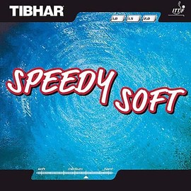 Tibhar Speedy Soft Rubber 2.0 mm Black