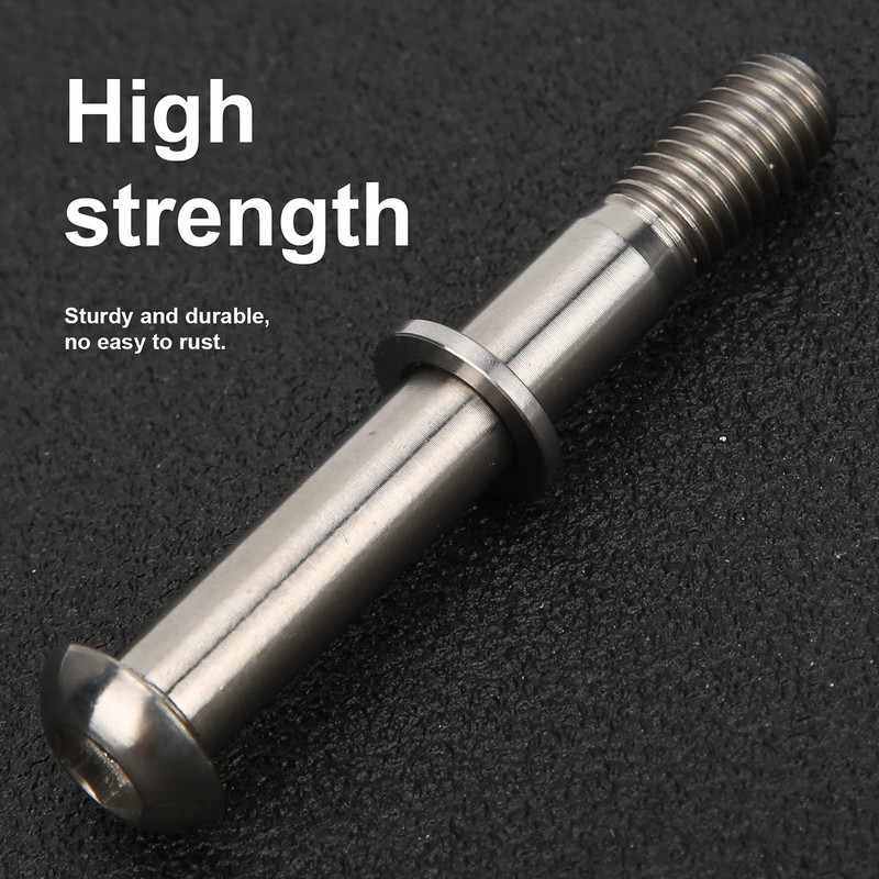 Demeras Seat Post Screw, Saddle Clamp Seatpost Titanium Alloy Bolt