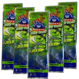 Royal B XXL Royal B Wraps - Sour Apple - 5 Packs