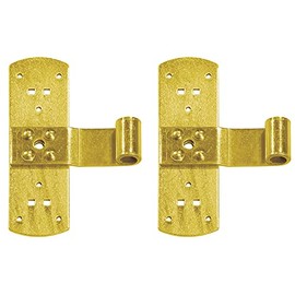 165mm Wide T-Type Hinge Gold Decorative Hinges for External Internal Use On Gate Doors, Shed Doors and Barn Doors T-Hinge (Pack of 2)