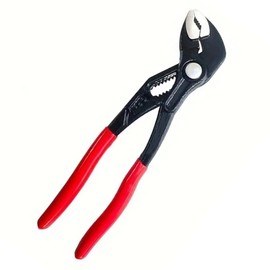 Cobra Water Pump Pliers,Groove Joint Pump Plier, Industrial Grade Steel Comfort Grip,Gripping Bolts, Pipes, and Fittings，Quick Adjustable Serrtated V Jaw Tongue and Groove Pliers，Groove Joint Pliers
