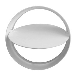 Kair Connector with Backdraught Shutter 100mm - 4 inch Non-Return Damper Flap to Connect Duct Pipe or Flexible Ducting Hose