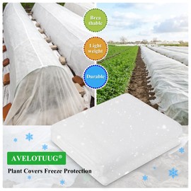 AVELOTUUG Plant Covers Freeze Protection, 10ft×30ft Frost Blankets for Outdoor Plants, 0.9oz/yd² Garden Fabric Plant Floating Row Cover, Winter Frost Cloth Plant Freeze Protection for Cold Weather