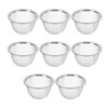 Alipis Stainless Steel Tea Filter, 8pcs Fine Mesh Strainer Insert