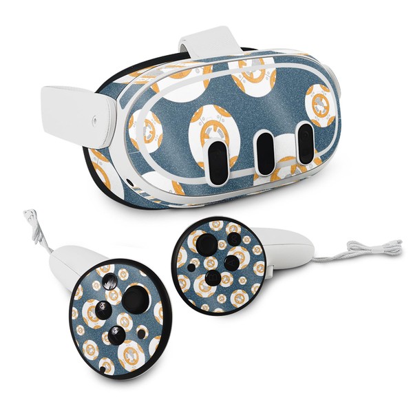 MightySkins Glossy Glitter Skin Compatible with Meta Quest 3 -