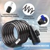 Diyife Bicycle Cable Lock, Heavy Duty 12 mm Thick Bicycle