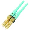 Panduit FLCDMCXAQY Multi-Mode Fiber Optic Connector, Aqua