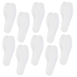 minkissy 10pairs Odor Breathable Insoles Foot Arch Supports for Women Men Replacement Inserts Move Insoles Arch Support