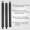CLIUNT Resistance Band Bar, Portable Pilates Bar with Storage Bag,