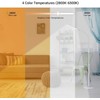 NXONE Led Floor Lamp,Modern Reading Adjustable Standing Height 4 Colors
