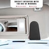 Sunglass Holders for Car Sun Visor,Magnetic Leather Eyeglass Hanger Clip
