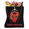 Cute ladybug Christmas Tree Lights Tote Bag