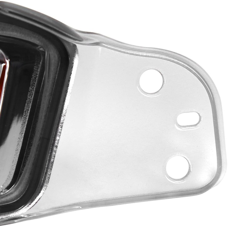 Spec-D Tuning Chrome Housing Clear Lens Bumper Lights Compatible with