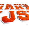 4.5 Inch Orange Chenille Letter Patch – Iron On &