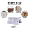 Pack of 8 Hinges Foldable 75 mm x 50 mm,