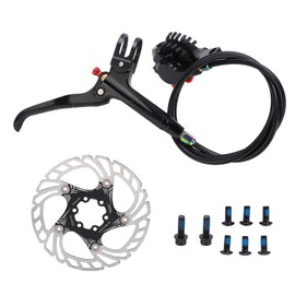 MEIJUN Bicycle Disc Brake Kit Bike Disc Brake Conversion Set for Road Mountain BicyclesBlack