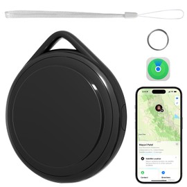 Qoosea Key Finder Item Finder Intelligent Location Finder Anti-Lost Locator Precise Positioning and Anti-Lost, Find Your Keys for iOS Not with Android Black