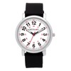 Medilog Original Nurse Watch with Black Silicone Band, 60310007