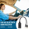 SMCEHEYA Car Bluetooth Aux Adapter 3.5MM Car Bluetooth Receiver for