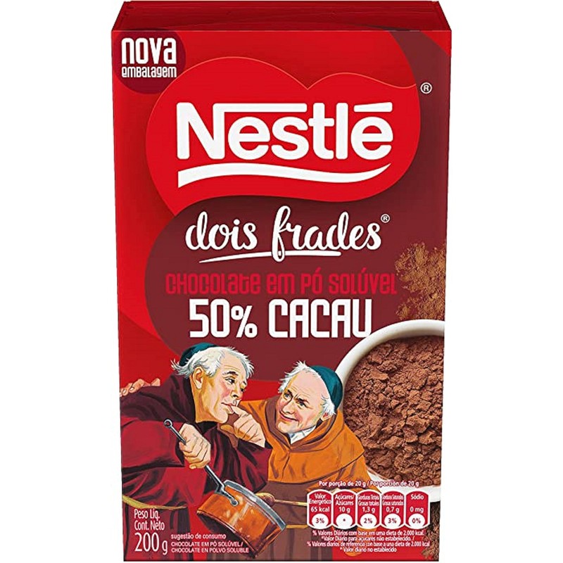 Dois Frades Chosolate Em Po Powdered Chocolate