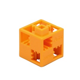 アーテック (Artec) アーテックブロック ブロック単品 基本四角 オレンジ 24ピース 077744