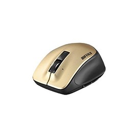 Buffalo BSMLW500MGD Wireless Laser Mouse M Gold