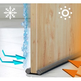 Multipurpose Door Draft Blocker Door Gap Blocker 1. Gray 5ea