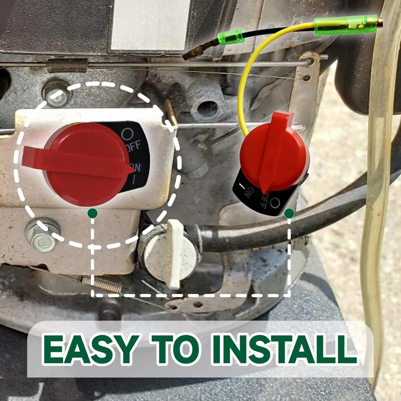 2 Pack Engine ON Off Stop Switch Compatible with Honda