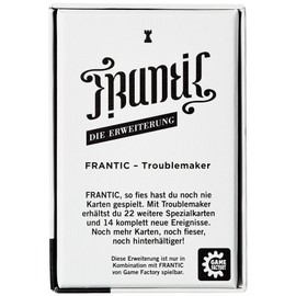 Frantic Card Game