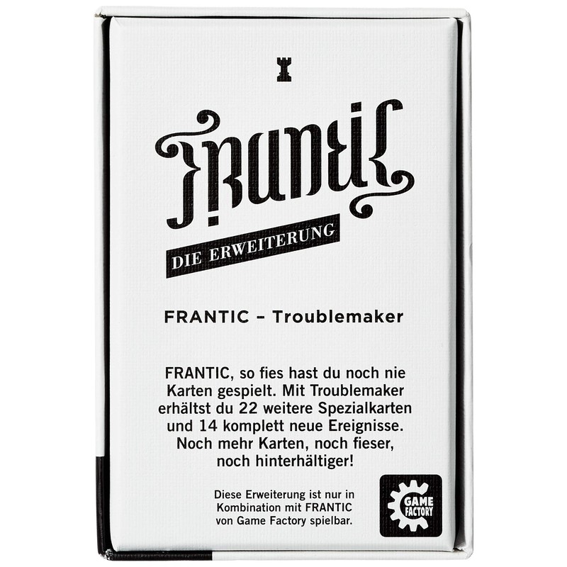 Frantic Card Game