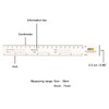 WIN TAPE 18cm / 7'' Educare Wound Ruler (Paper) Wound