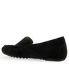 Aerosoles Women's Driving Style Loafer, Black Faux Suede, 11 Wide