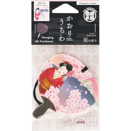 Nol Corporation KHP0104 Kaori Fan Maiko and Cherry Blossom